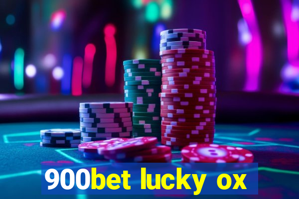 900bet lucky ox